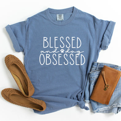 J36 Blessed and Dog Obsessed -  Screen Print Transfer