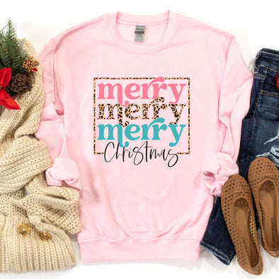 ADULT Merry Merry -  Screen Print Transfer