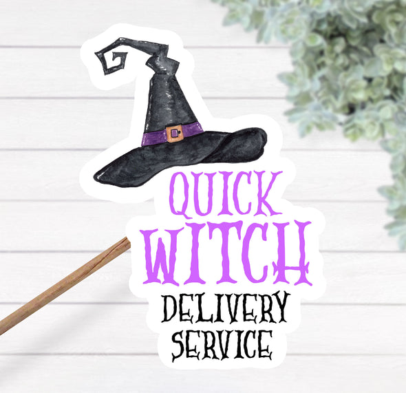 S109 Witch Delivery (25) Stickers