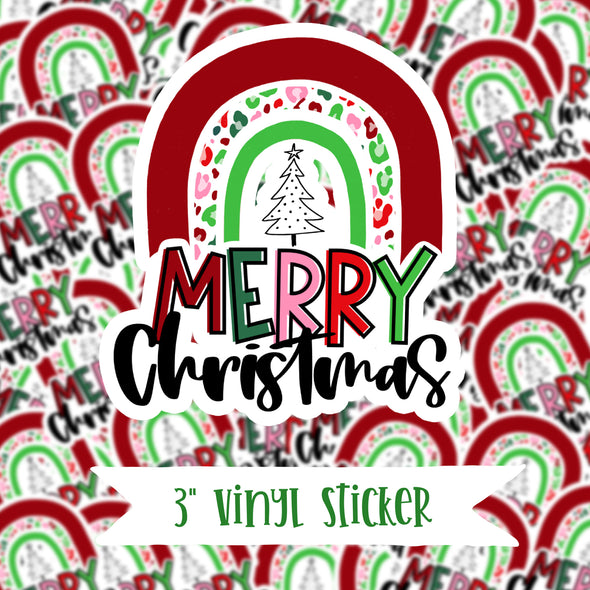 V67 Merry Christmas - Vinyl Sticker Decal