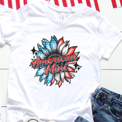 YOUTH Sunflower American Mini -  Screen Print Transfer