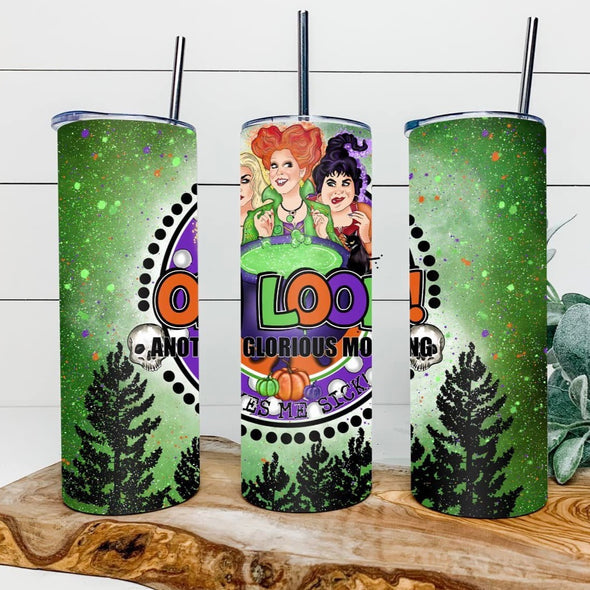 Glorious Morning - 20 oz Skinny Tumbler Sublimation Transfers