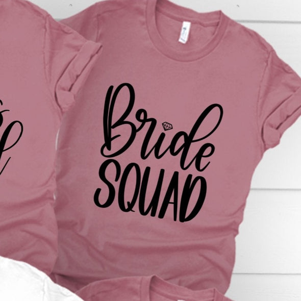 B8 Bride Squad  -  Screen Print Transfer