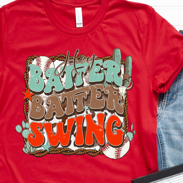 Hey Batter Batter Baseball - DTF