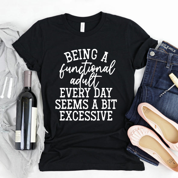 Being A Functional  -  Screen Print Transfer