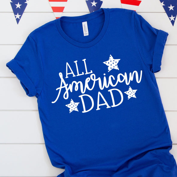 L27 All American Dad -  Screen Print Transfer