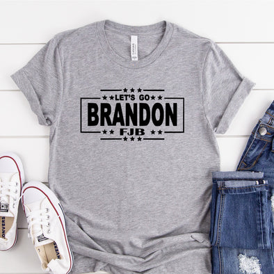 Black Ink Brandon -  Screen Print Transfer