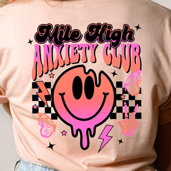 Mile High Anxiety  - DTF Transfer