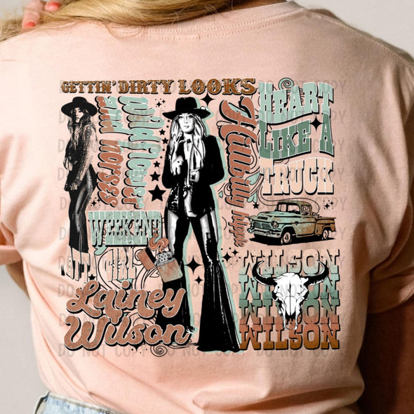 Country Singer Hippie Cowgirl -  DTF