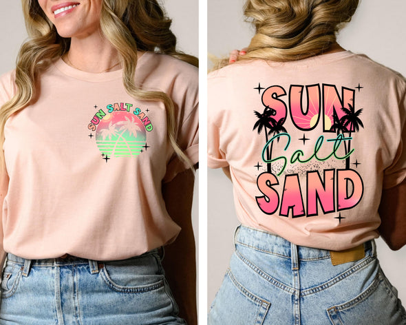 Sun Salt Sand PATCH DESIGN - DTF Transfer