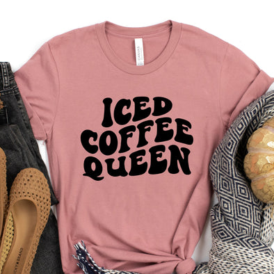 Iced Coffee Queen -  Screen Print Transfer