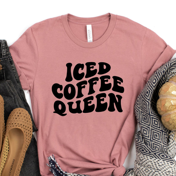 C30 Iced Coffee Queen -  Screen Print Transfer