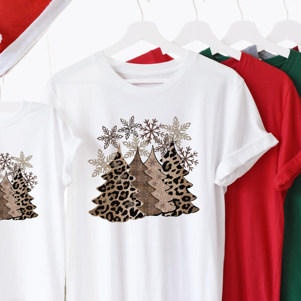 F20 Adult Leopard Trees - Screen Print Transfer
