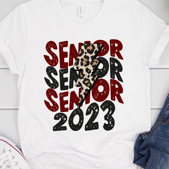 Senior 2023 Maroon  - DTF Transfer