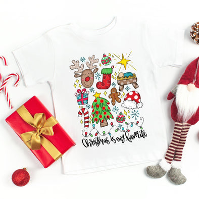 Youth Christmas Is My Favorite - Screen Print Transfer