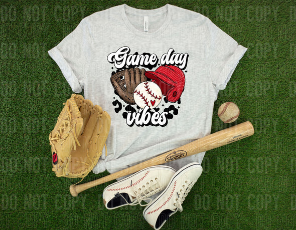 Game Day Vibes Baseball - DTF