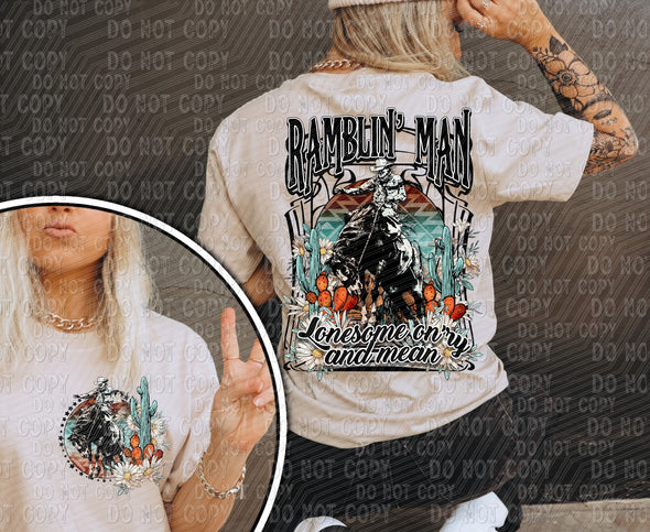 Ramblin' Man - DTF Transfer