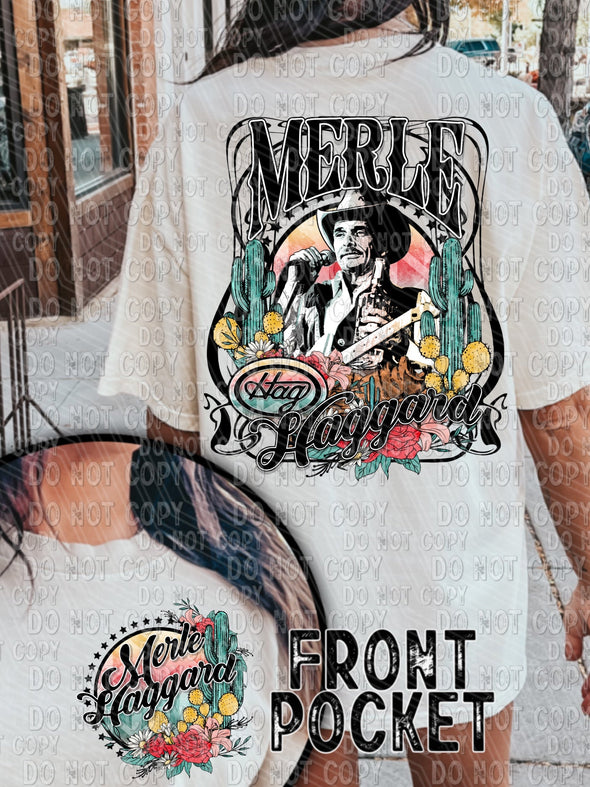 Merle POCKET DESIGN - DTF Transfer