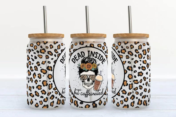 Dead Inside UV DTF CUP WRAP