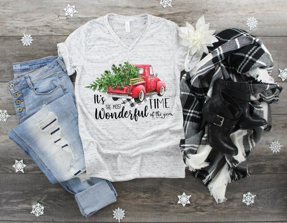 Most Wonderful Time Truck - Sublimation Transfer