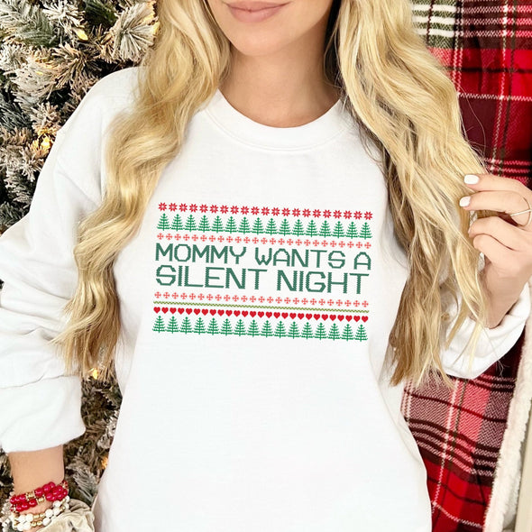 Mommy Wants A Silent Night -  DTF