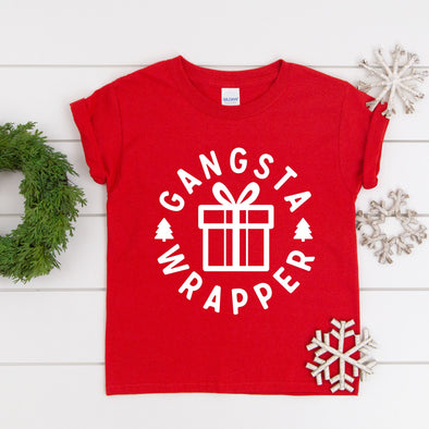 Youth/Toddler Gangsta Wrapper - Screen Print Transfer