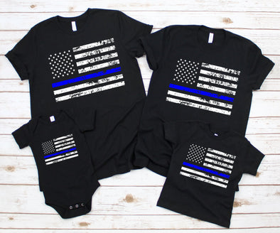 YOUTH Thin Blue Line - Screen Print Transfer