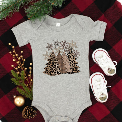 Infant/Patch Leopard Trees - Screen Print Transfer