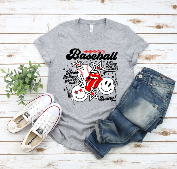 Baseball Tounge - DTF Transfer