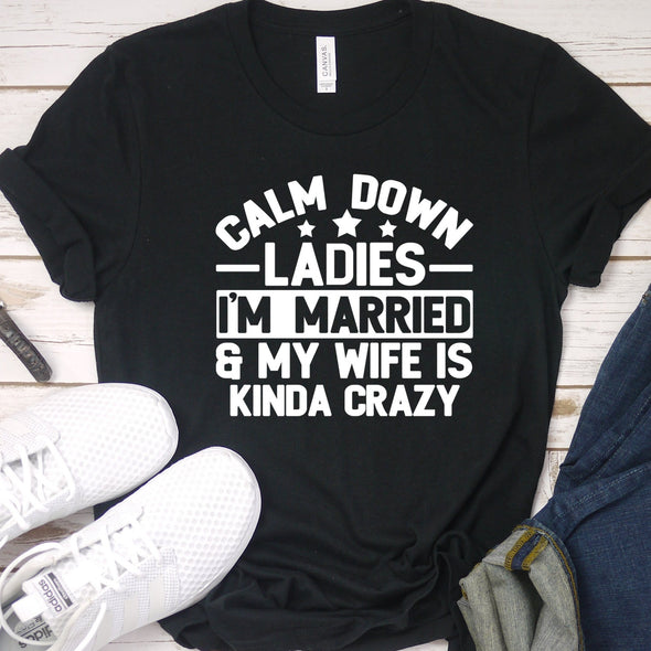 I47 Calm Down Ladies -  Screen Print Transfer