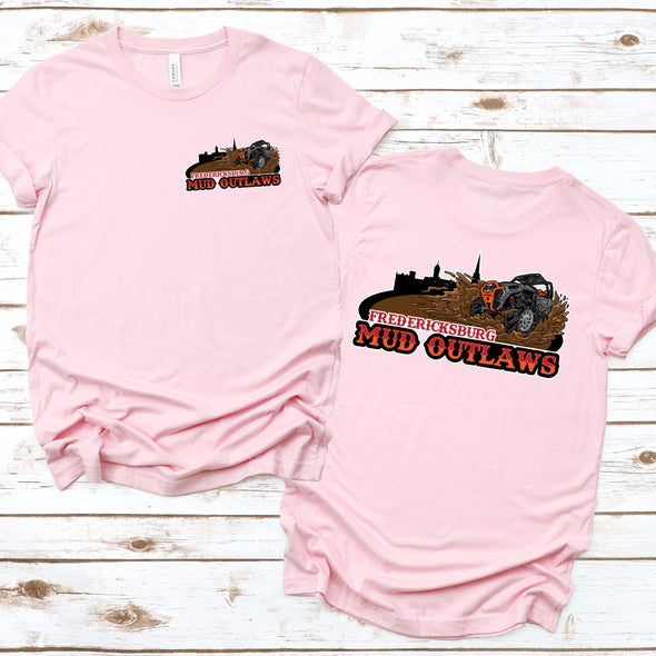 Fredericksburg Mud Outlaws Bella Canvas T-Shirt
