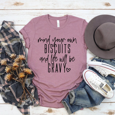 Mind Your Own Biscuits -  Screen Print Transfer