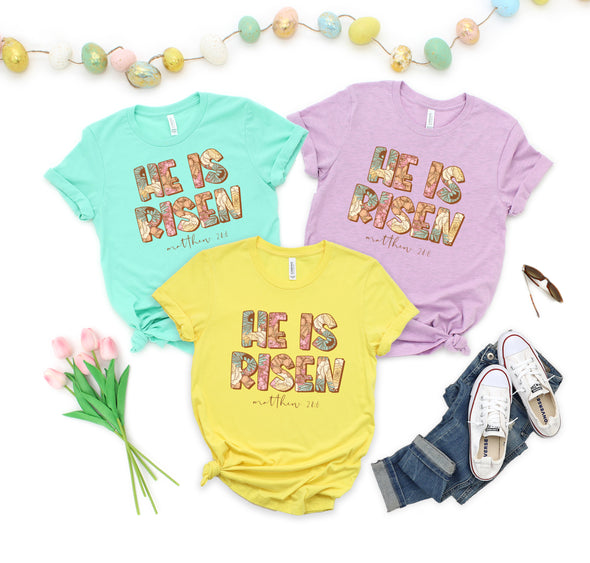 He Is Risen  - DTF Transfer