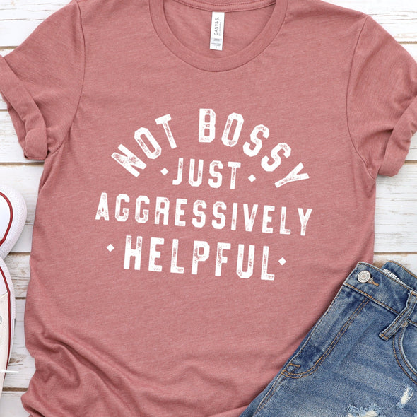 A57 Not Bossy -  Screen Print Transfer