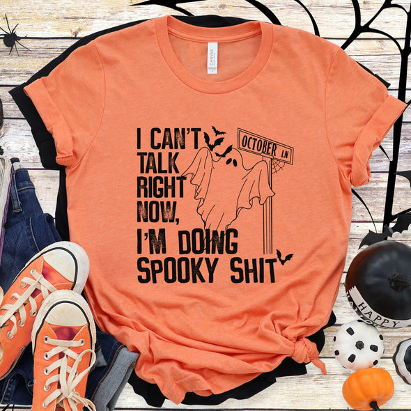 Spooky - Completed Bella Canvas Tee - SHIRT OF THE WEEK CLOSING 8/21