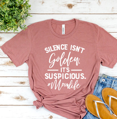 Silence Isn't Golden -  Screen Print Transfer