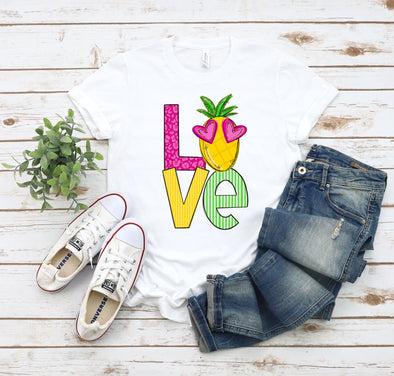 Love Pineapple - Sublimation Transfer