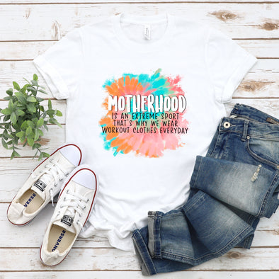 Motherhood Is An Extreme Sport - Sublimation Transfer