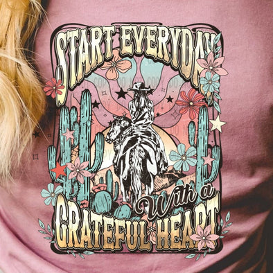 Grateful Heart - DTF Transfer