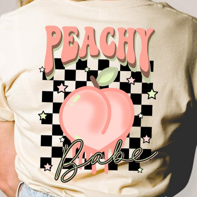 Peachy Babe  - DTF Transfer