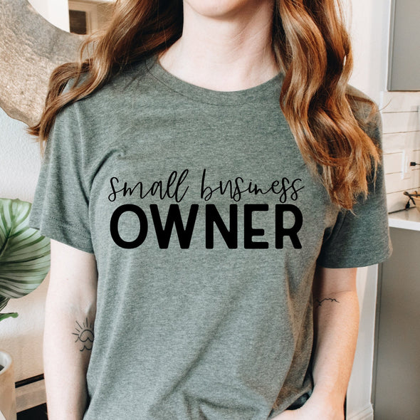 Small Business Owner -  Screen Print Transfer