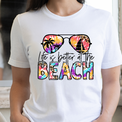 Life Is Better At The Beach - Dtf Transfer