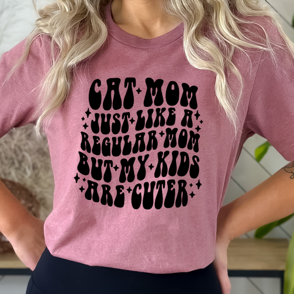A89 Cat Mom -  Screen Print Transfer