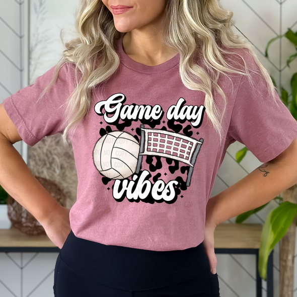 Game Day Vibes Volleyball - DTF Transfer