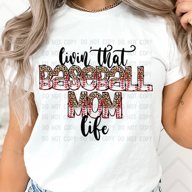 Baseball Mom - DTF Transfer