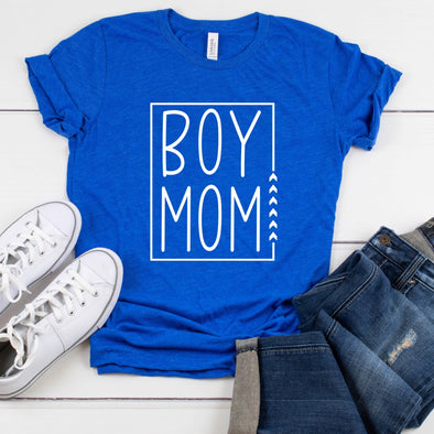 Boy Mom -  Screen Print Transfer