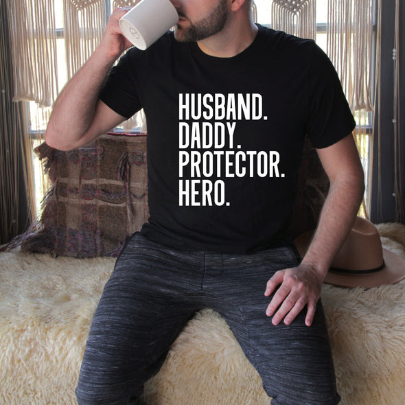 A70 Husband Daddy -  Screen Print Transfer