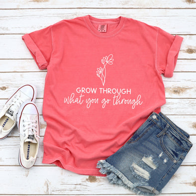 Grow Through -  Screen Print Transfer