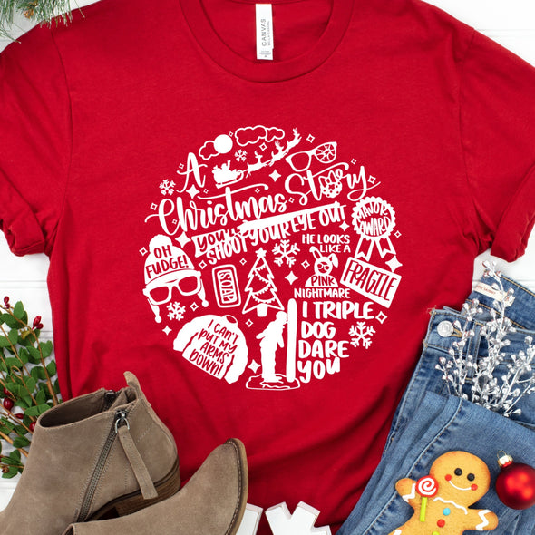 D13 Christmas -  Screen Print Transfer