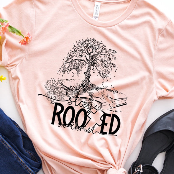 Stay Rooted in Christ -  Screen Print Transfer